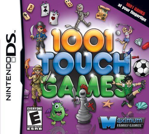 1001 Touch Games (USA) Game Cover